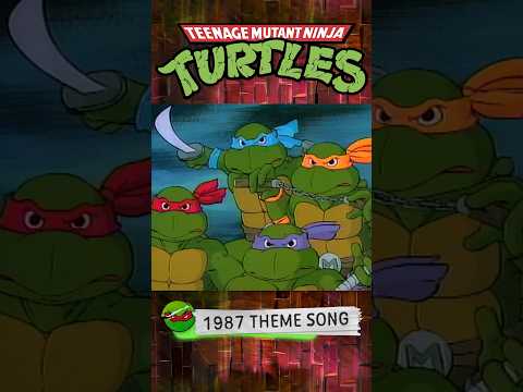 Teenage Mutant Ninja Turtles 1987 Opening Theme Song TMNT Shorts