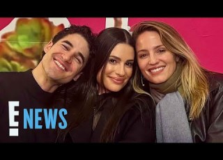  Lea Michele Reunites With Glee Costars Dianna Agron And Darren Criss E News