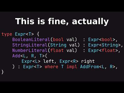 Understanding Complex Type Systems