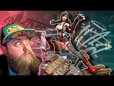 Painting A Tifa Lockhart 3D Print