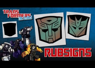 TRANSFORMERS THE BASICS On RUBSIGNS