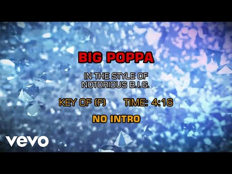Notorious B I G Big Poppa Karaoke