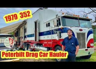  Er Transportierte Jet Angetriebene Autos VL Classics 1979 352 Peterbilt Truck Im Rundgang
