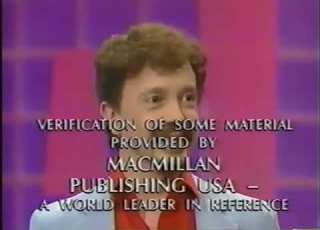  Jeopardy Closing Credits 3 20 98