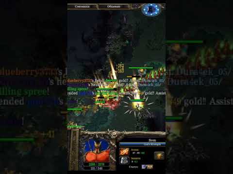 SVEN IMBA Dota1 Sven UltraKill Dota1Sven Warcraft3 DotaAllstars SvenRampage DotaHighlight