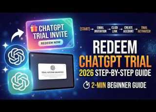  نحوه استفاده از دعوتنامه آزمایشی ChatGPT 2026 راهنمای گام به گام برای مبتدیان 2 دقیقه