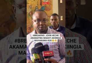 BREAKING JOHN HECHE AKAMATWA WAKATI AKIINGIA MAHAKAMA KUU Breaking Shorts Heche Lissu
