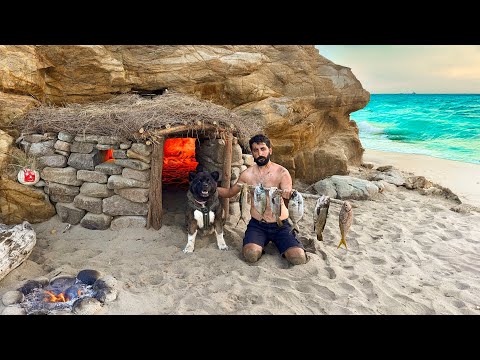 3 DAYS Solo Survival CHALLENGE NO FOOD NO WATER NO SHELTER Catch And Cook Bushcraft Camping