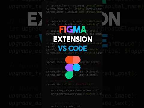 دمج Figma في محرر النصوص الخاص بك فيديوهات قصيرة في إس كود برمجة إضافات برمجة 2099 نصائح جافا