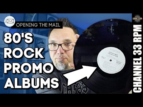 Promo Records Sealed Vintage Vinyl And Alice Cooper CHANNEL 33 RPM