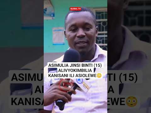 HE TOLD HOW A GIRL 15 RAN OUT OF CHURCH TO AVOID MARRIAGE Breaking Shorts