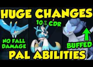  MASSIVE PALWORLD PARTNER SKILL BUFFS All New Partner Skills Palworld 1 0 Abilities Explained