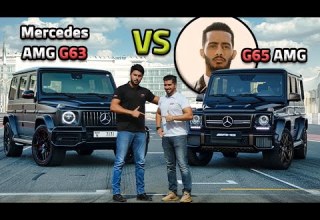 سيارة محمد رمضان جي ٦٥ تتحدى سيارة عرب جي تي جي ٦٣