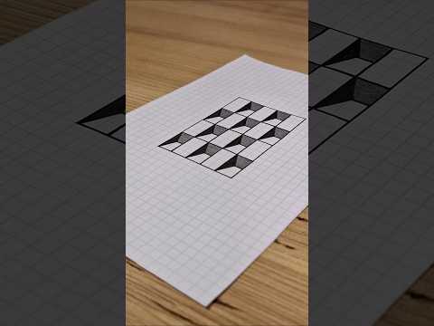 كيف ترسم 3D بسهولة خداع البصر الرسم Draw Drawing 3d 3dart