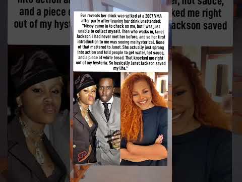 Janet Jackson The Unexpected Hero Who Saved Eve S Night Janetjackson Diddy