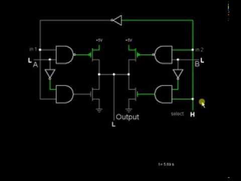 2x1 MUX Multiplexer Circuit Tutorial Basic Electronics