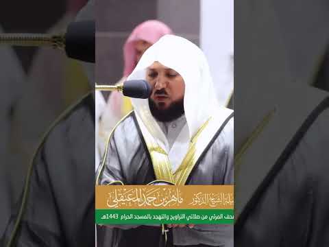 ومن اليل تهجد به نافلة لك تلاوة رمضانية إبداعية من الماهر بالقرآن