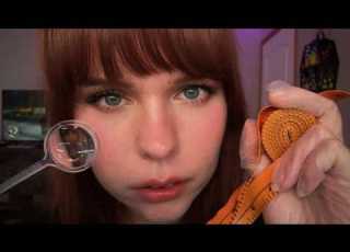 ASMR Hmm What Are You Examining You Measuring Close Personal Attention Gloves Note Taking