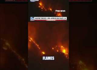  Wildfire TORCHES 1 300 Acres In Simi Valley Foxnews News Shorts Fire California