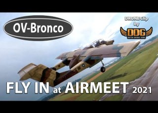 Fpv Drone Video RC OV 10 Bronco Scale Warbird Airmeet 2021 Airplane By Hangar 9