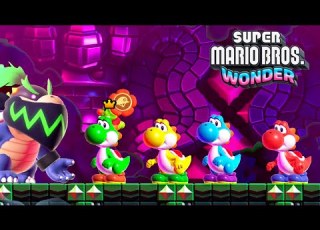 Super Mario Bros Wonder 4 Players Hidden Secrets Co Op Multiplayers World 1