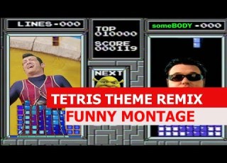 Tetris Theme Remix FUNNY MONTAGE