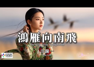 高清MV 洋瀾一 鴻雁向南飛 Pinyin Eng Sub AI音樂視頻 繁體拼音英文動態字幕 Yang Lan Yi 洋澜一 鸿雁向南飞