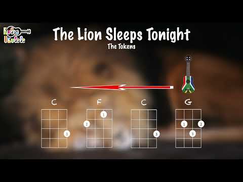 The Lion Sleeps Tonight By The Tokens Ukulele Play Along C F G