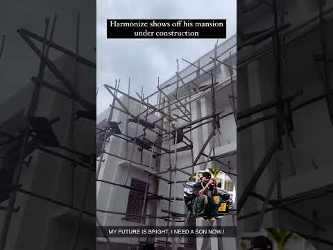 Harmonize Shows Off His Multi Million Mansion Under Construction Harmonize Shows Off His Multi Million Mansion Under Construction