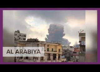 Compilation Of Videos Show Moment Explosions Rip At Beirut Port