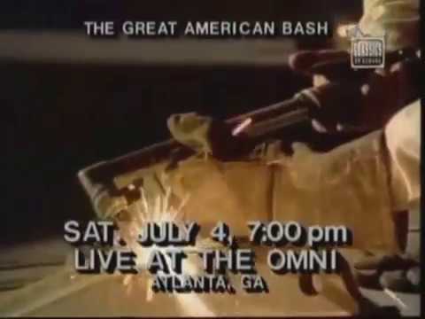 NWA Original War Games Promo Great American Bash 1987
