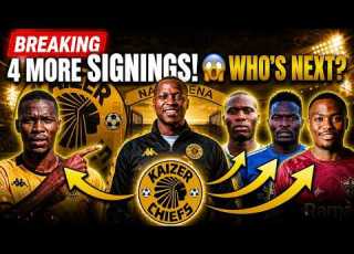 BREAKING KAIZER CHIEFS TARGET 4 MORE SIGNINGS AFTER MOLOISANE TRANSFER WINDOW OFFICIALLY OPEN