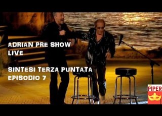  Adrian Live The Event Series Episode 3 Pre Show Celentano Sings Mio Fratello With Biagio Ant