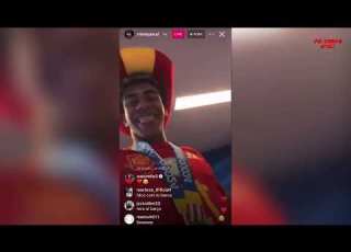  Lamine Yamal Shows Teammates Nak D On Instagram Live During Euro Celebrations