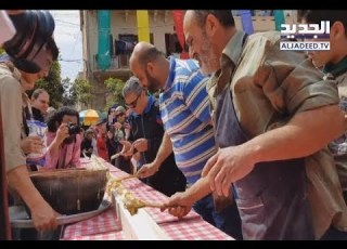  أطول حبة راحة حلقوم بطول 13 مترا في صيدا