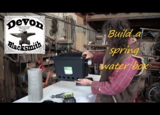 WATER BOX Build And Install Water Box For Spring Or Stream Water Collection
