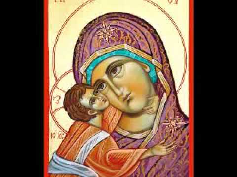 مع القديسين على اللحن الثامن بصوت المرن م Basil Ghrayeb