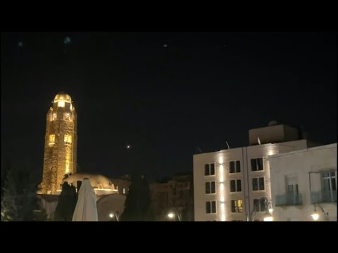 صفارات الإنذار تدوي في القدس خلال الهجوم الإيراني على إسرائيل AFP