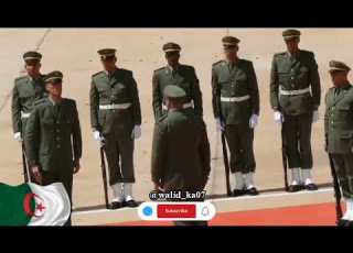 شاهد دقة و هيبة الحرس الجمهوري الجزائري