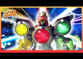 EPIC Megazord Battles In Power Rangers Cosmic Fury Netflix After School