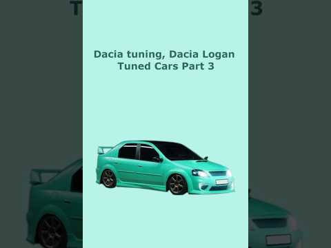 Dacia Logan Tuned Cars Part 3 Dacia Dacialogan Daciatuning Vehicle Car Tuning Tuned