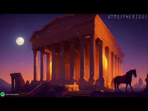 Relaxing Ancient Roman Rome Music Night Ambience I Apollo Lyre Sleep Study Meditation