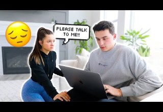 IGNORING MY WIFE FOR 24 HOURS EMOTIONAL PRANK 