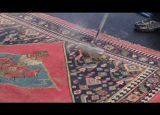  WATCH AS WE WASH AN ANTIQUE RUG