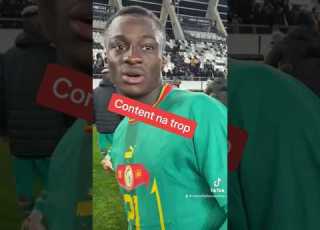 Habib Diarra Réagit En Wolof à La Fin Du Match