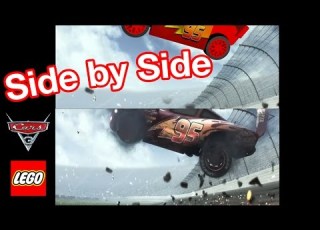  LEGO Cars 3 TRAILER Re Creation Side By Side