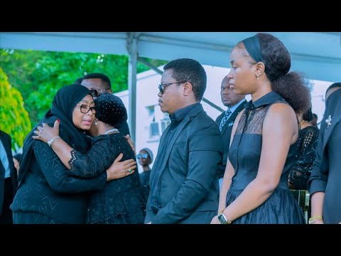 HUZUNI Watoto Wa LUKUVI Wawaliza WATU Msibani Wakisoma Hotuba MBELE Ya RAIS SAMIA