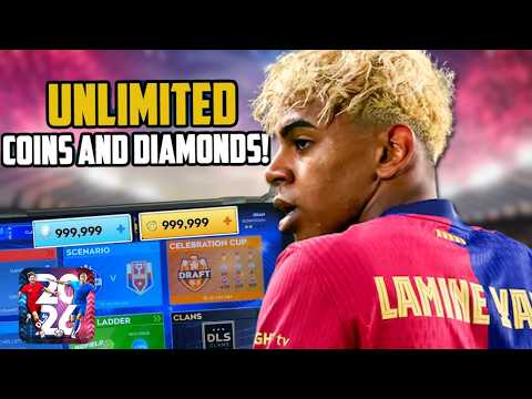 DLS 26 Hack Mod Apk Dream League Soccer 2026 Free Coins Diamonds IOS Android 2026