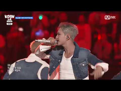 250827 호시X우지 HXW SEVENTEEN 날 쏘고 가라 Bring It Mnet KCON LA 2025