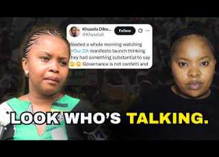  Khusela Diko Mocked The DA Manifesto But Is The ANC Really In A Position To Talk